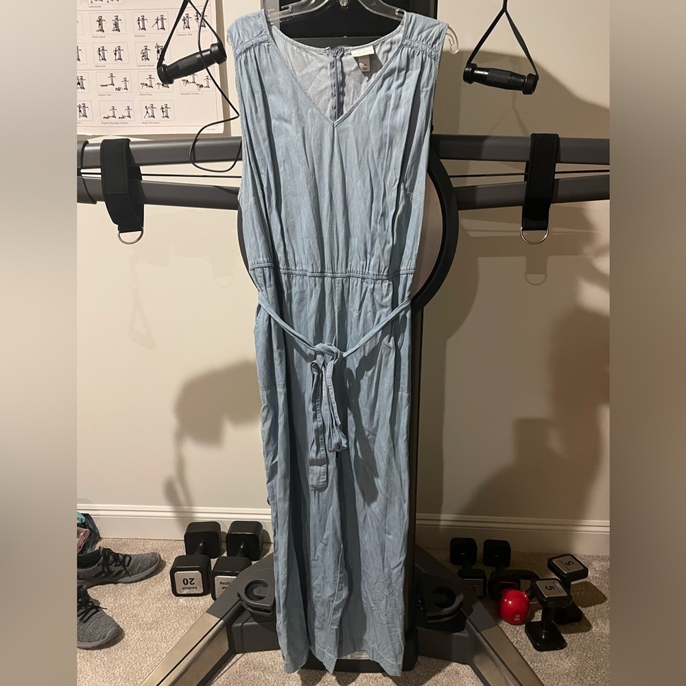 Chambray Ava and Viv jumpsuit 2x